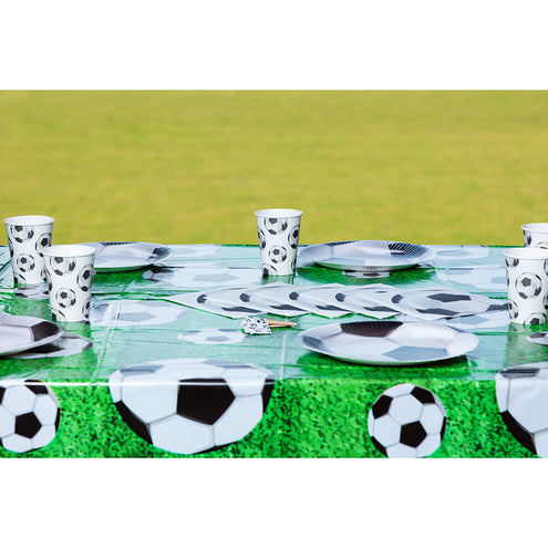 E-Carnavalskleding.nl Set 20 papieren servetten Voetbal