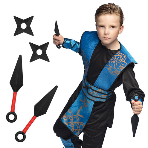 E-Carnavalskleding.nl Set 4 speelgoedwapens Ninja