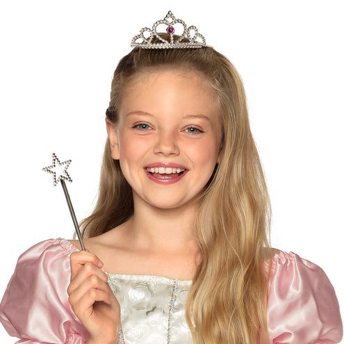 E-Carnavalskleding.nl Set 4 tiara's Prinses