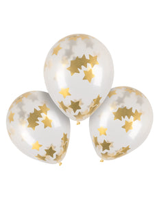 E-Carnavalskleding.nl Set 5 latex confettiballonnen Eid Mubarak