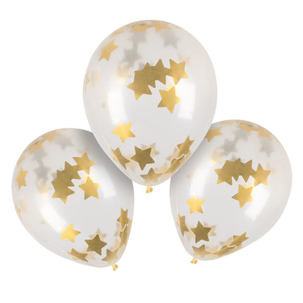 E-Carnavalskleding.nl Set 5 latex confettiballonnen Eid Mubarak