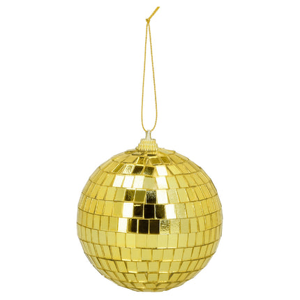 E-Carnavalskleding.nl Set 6 discoballen (XS) goud