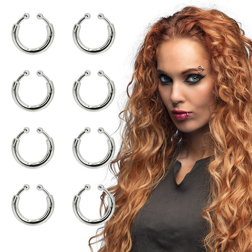 E-Carnavalskleding.nl Set 8 piercings