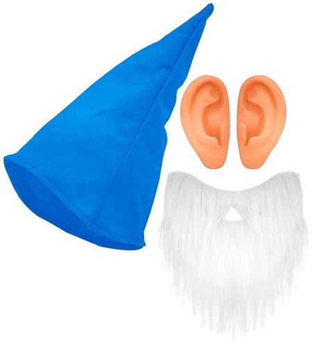 E-Carnavalskleding.nl Set kabouter blauw Isa