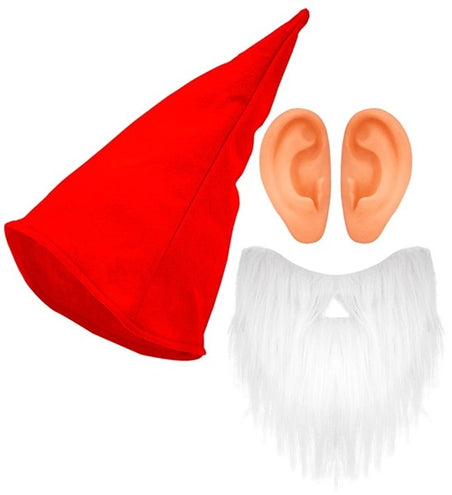 E-Carnavalskleding.nl Set kabouter rood Sem