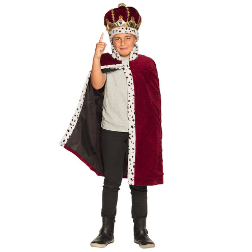 E-Carnavalskleding.nl Set kind Majesteit