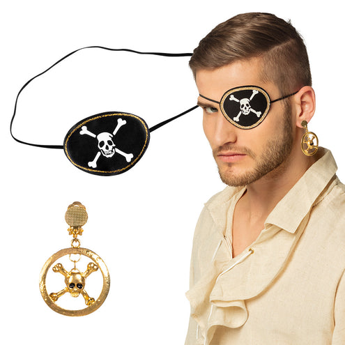 E-Carnavalskleding.nl Set Pirate skull