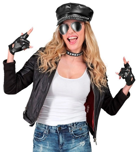 E-Carnavalskleding.nl Set rocker / biker Thijs