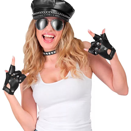 E-Carnavalskleding.nl Set rocker / biker Thijs