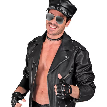 E-Carnavalskleding.nl Set rocker / biker Thijs