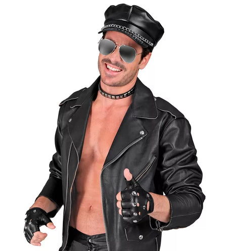 E-Carnavalskleding.nl Set rocker / biker Thijs