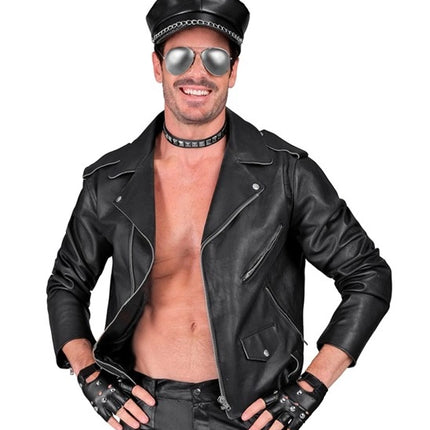 E-Carnavalskleding.nl Set rocker / biker Thijs
