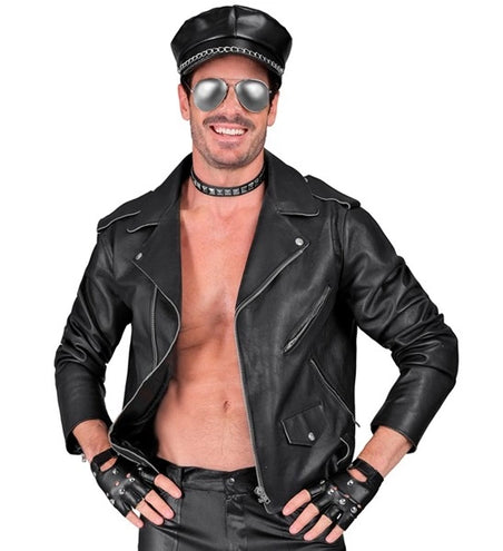 E-Carnavalskleding.nl Set rocker / biker Thijs