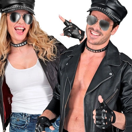 E-Carnavalskleding.nl Set rocker / biker Thijs