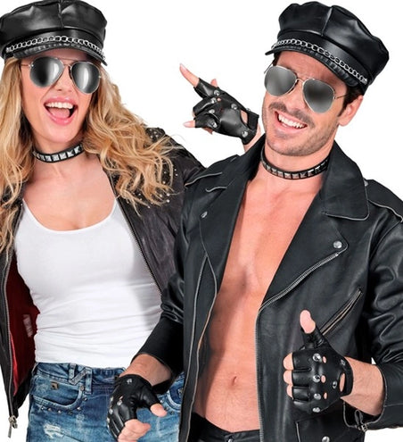 E-Carnavalskleding.nl Set rocker / biker Thijs