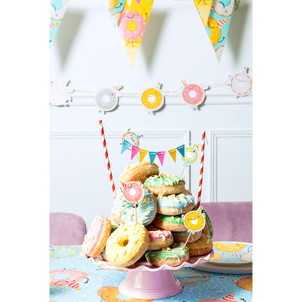 E-Carnavalskleding.nl Set taartdecoratie Donut