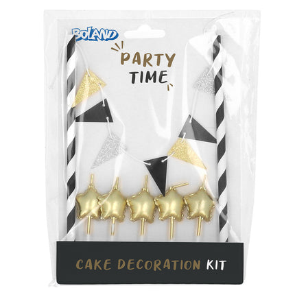 E-Carnavalskleding.nl Set taartdecoratie Party Time