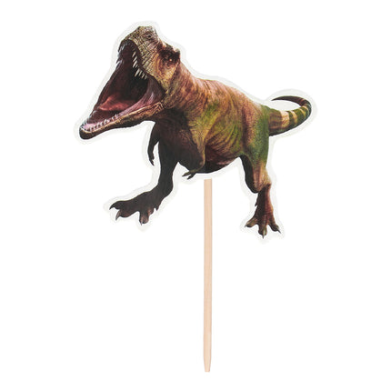 E-Carnavalskleding.nl Set taartdecoratie T-rex