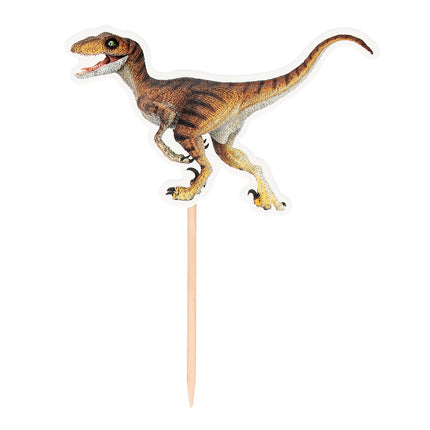 E-Carnavalskleding.nl Set taartdecoratie T-rex