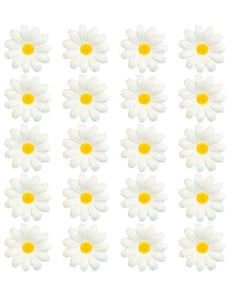 E-Carnavalskleding.nl Set van 20 decoratieve madeliefje Teun