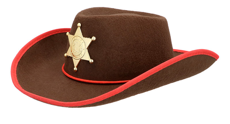 E-Carnavalskleding.nl Sheriff cowboyhoed kind Rookie