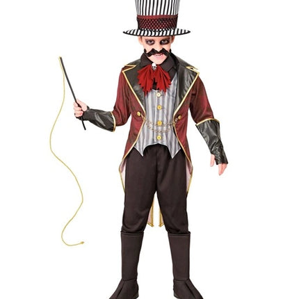 E-Carnavalskleding.nl Sinistere circusdirecteur kostuum Gijs