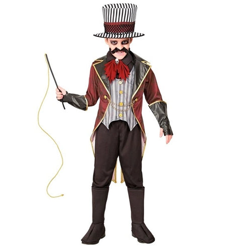 E-Carnavalskleding.nl Sinistere circusdirecteur kostuum Gijs
