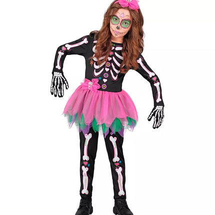 E-Carnavalskleding.nl Skelet kostuum Eva