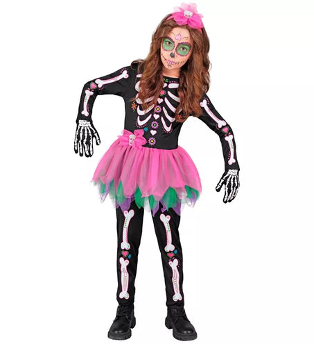 E-Carnavalskleding.nl Skelet kostuum Eva