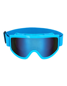 E-Carnavalskleding.nl Skibril neon blauw unisex