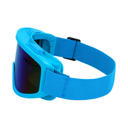 E-Carnavalskleding.nl Skibril neon blauw unisex