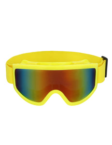 E-Carnavalskleding.nl Skibril neon geel unisex