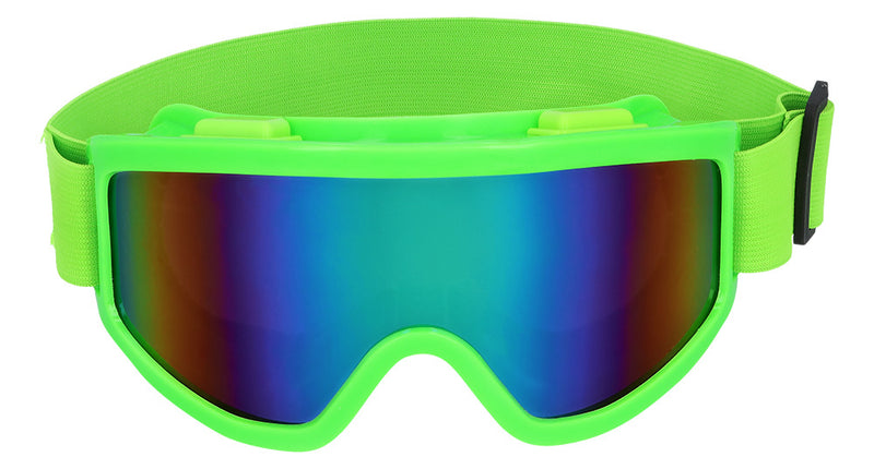 E-Carnavalskleding.nl Skibril neon groen unisex