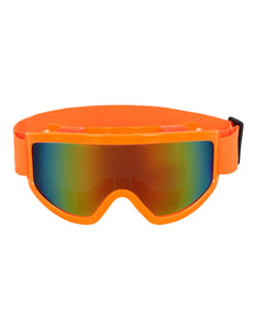 E-Carnavalskleding.nl Skibril neon oranje unisex