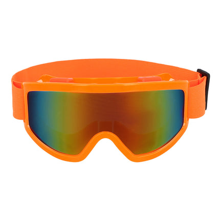 E-Carnavalskleding.nl Skibril neon oranje unisex