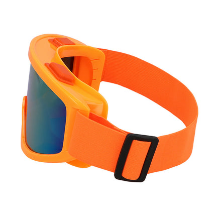 E-Carnavalskleding.nl Skibril neon oranje unisex