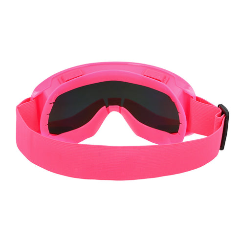 E-Carnavalskleding.nl Skibril neon roze unisex