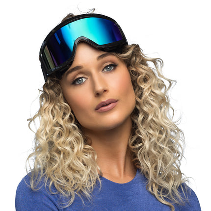 E-Carnavalskleding.nl Skibril zwart