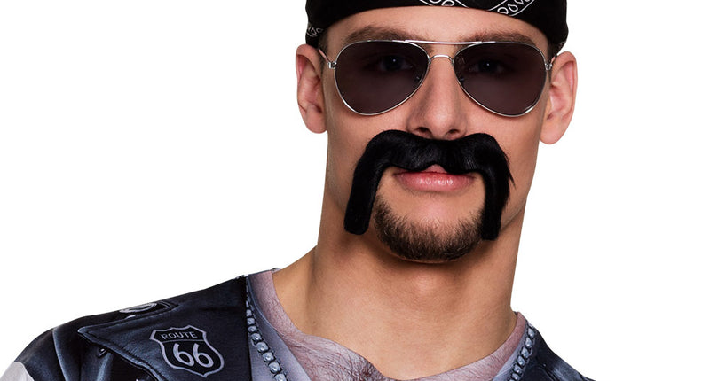 E-Carnavalskleding.nl Snor Biker