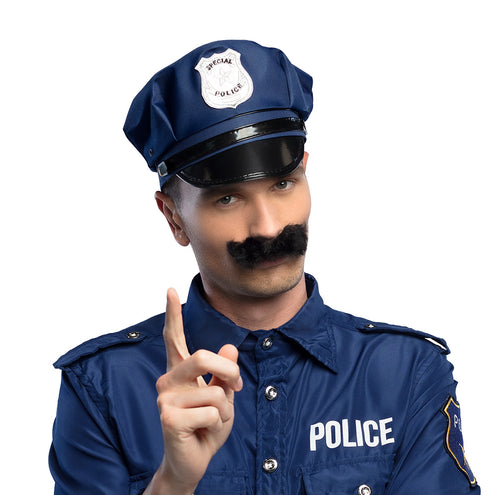 E-Carnavalskleding.nl Snor Politie Pabloa