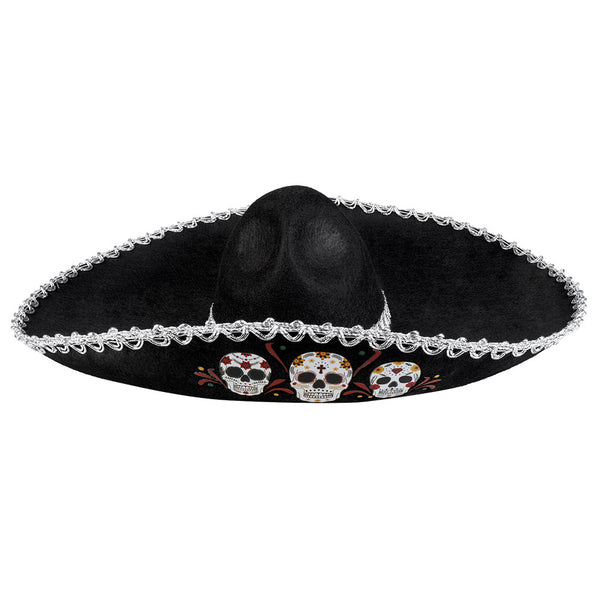 E-Carnavalskleding.nl Sombrero Calavera