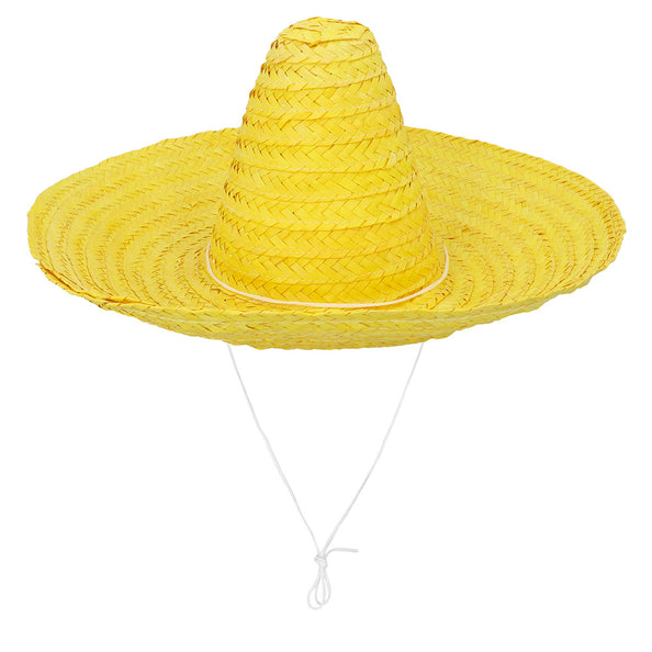 E-Carnavalskleding.nl Sombrero Puebla geel