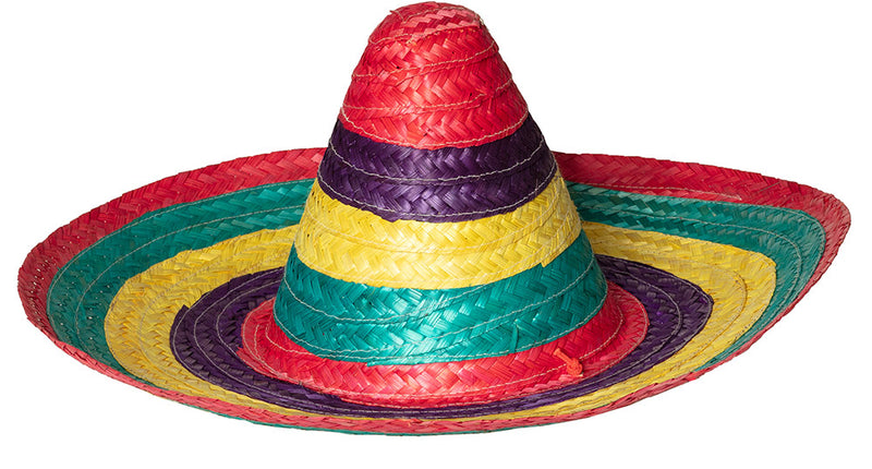 E-Carnavalskleding.nl Sombrero Puebla veelkleurig