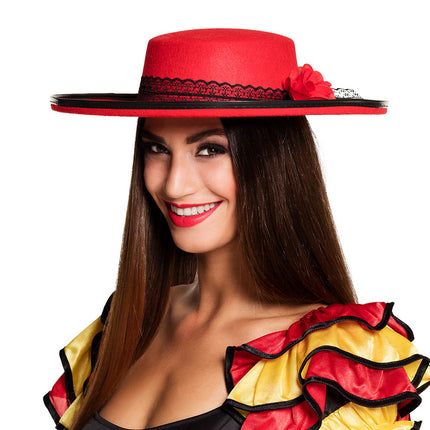 E-Carnavalskleding.nl Spaanse hoed Senorita