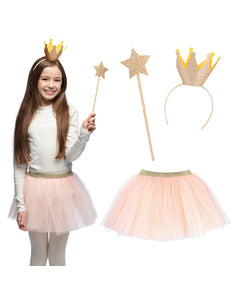 E-Carnavalskleding.nl Sprookjes prinses verkleed set kind