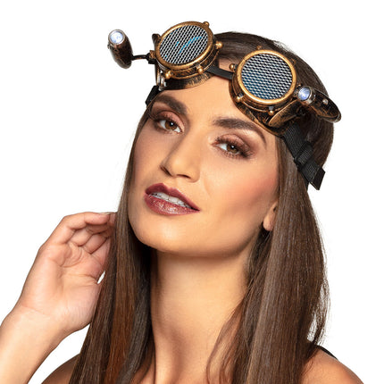 E-Carnavalskleding.nl Steampunk bril Shinepunk