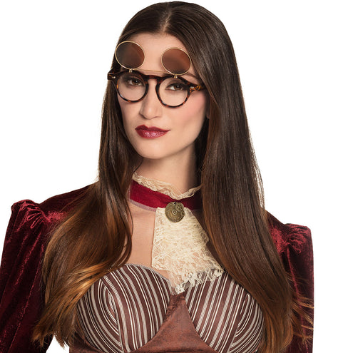 E-Carnavalskleding.nl Steampunk bril vintage