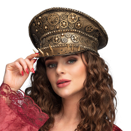 E-Carnavalskleding.nl Steampunk pet Gearpunk