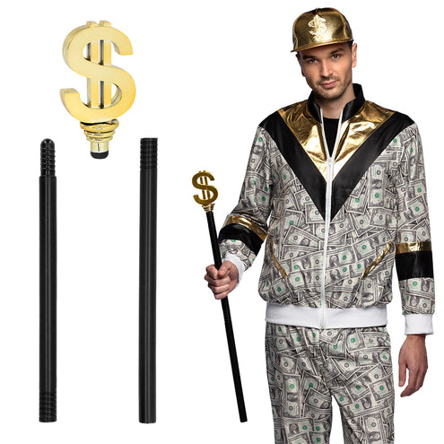 E-Carnavalskleding.nl Stok Pimp dollar