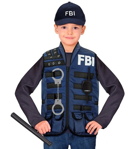 E-Carnavalskleding.nl Tactisch fbi vest kostuum Eva